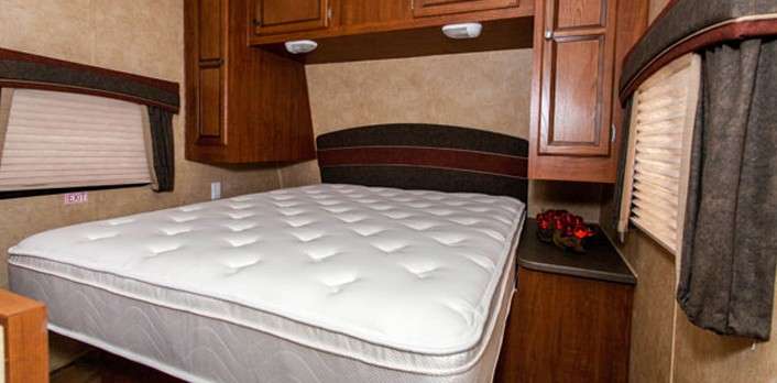 Princess RV mattress installed
